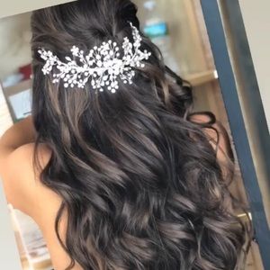 Jewel Spray Wedding Piece